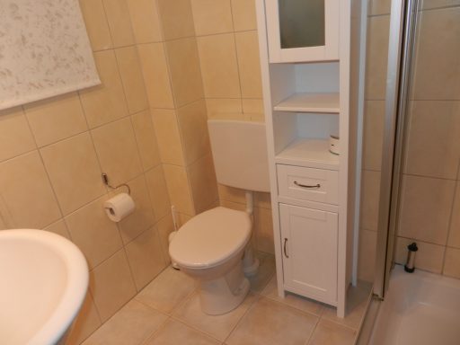 Ferienhaus Nordseejuwel - Badezimmer mit Dusche