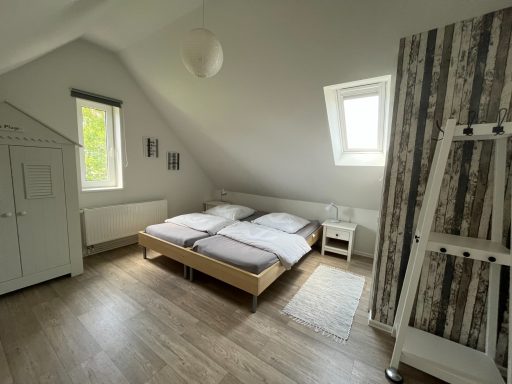 Ferienhaus Nordseejuwel - Schlafzimmer Obergeschoss 
